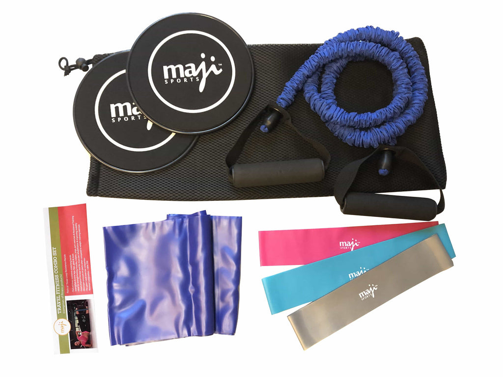 Maji Sports Resistance and Core Fitness Training Bundle-0