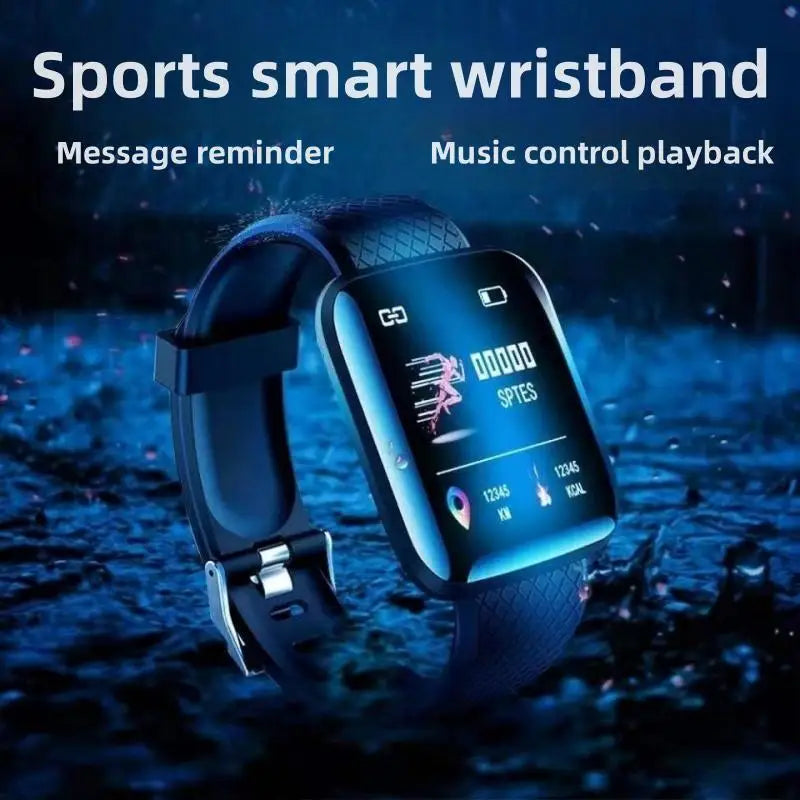 NNEOBA Smart Watch Sport Fitness Bracelet Blue-1